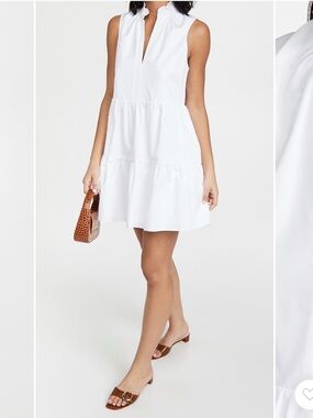 Amanda Uprichard Saffron Sleeveless Mini Dress